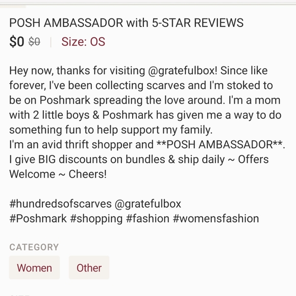 Posh Ambassador 2 with 5⭐ Reviews - Picture 1 of 1